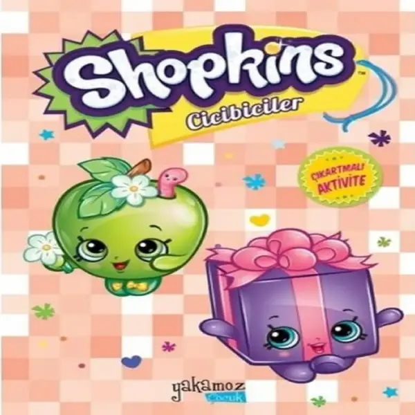 Shopkins Çıkarmalı Aktivite Turuncu