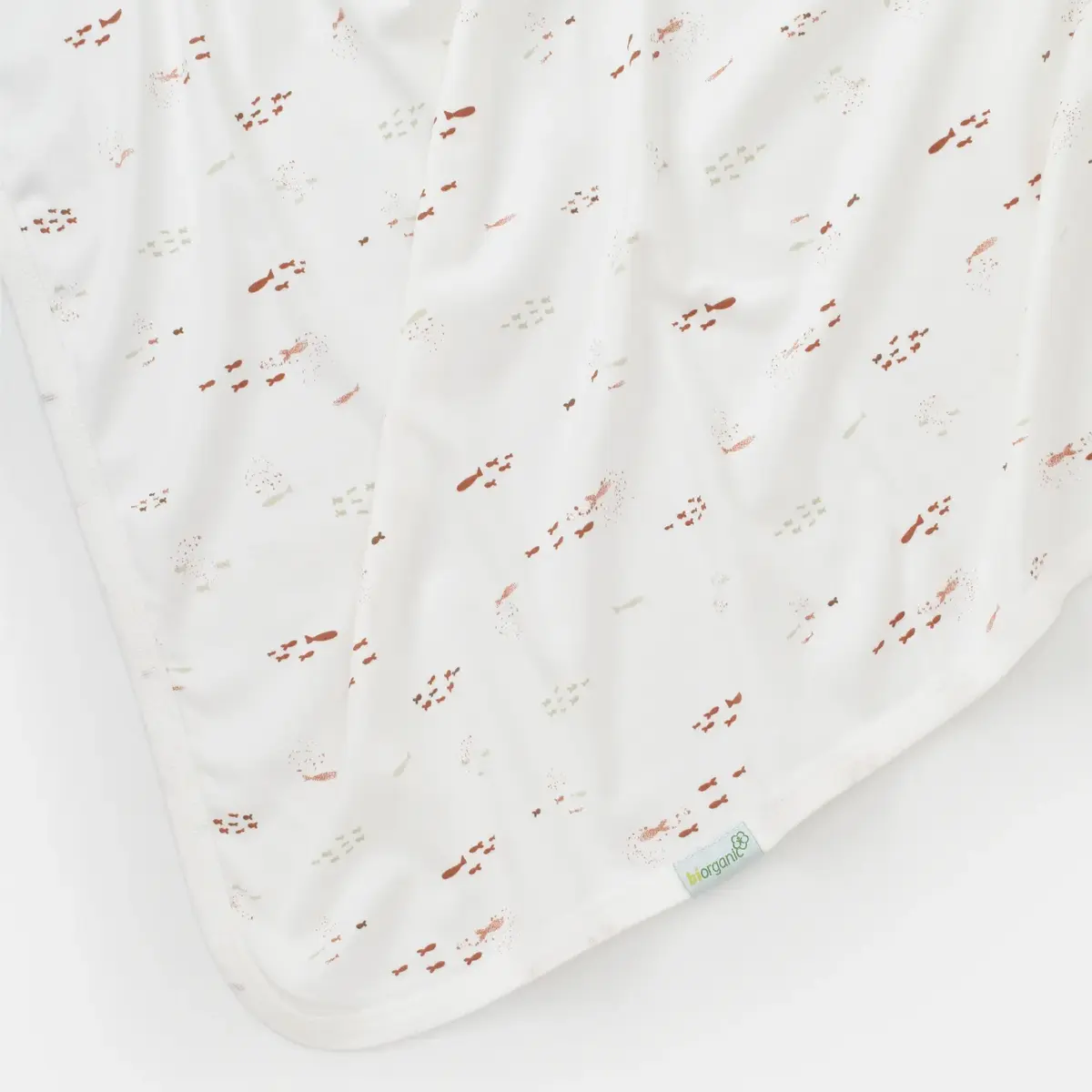 Bibaby Organik Zıbın Takımı Battaniyeli Tüllü Magic Starfish Latte