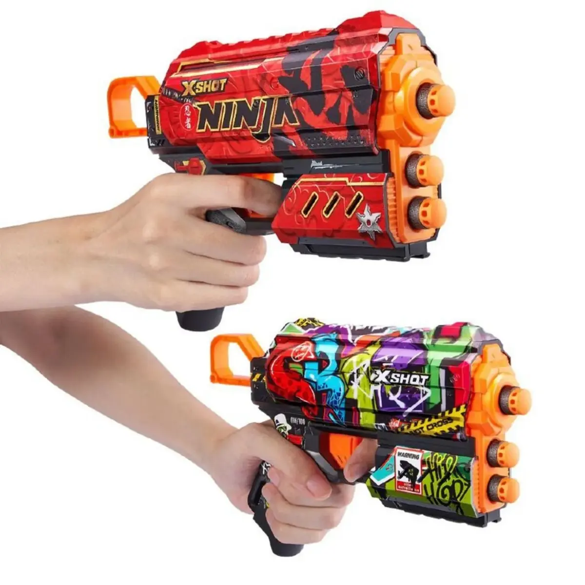 X-shot Sünger Atan Tabanca 2li 16 Mermili