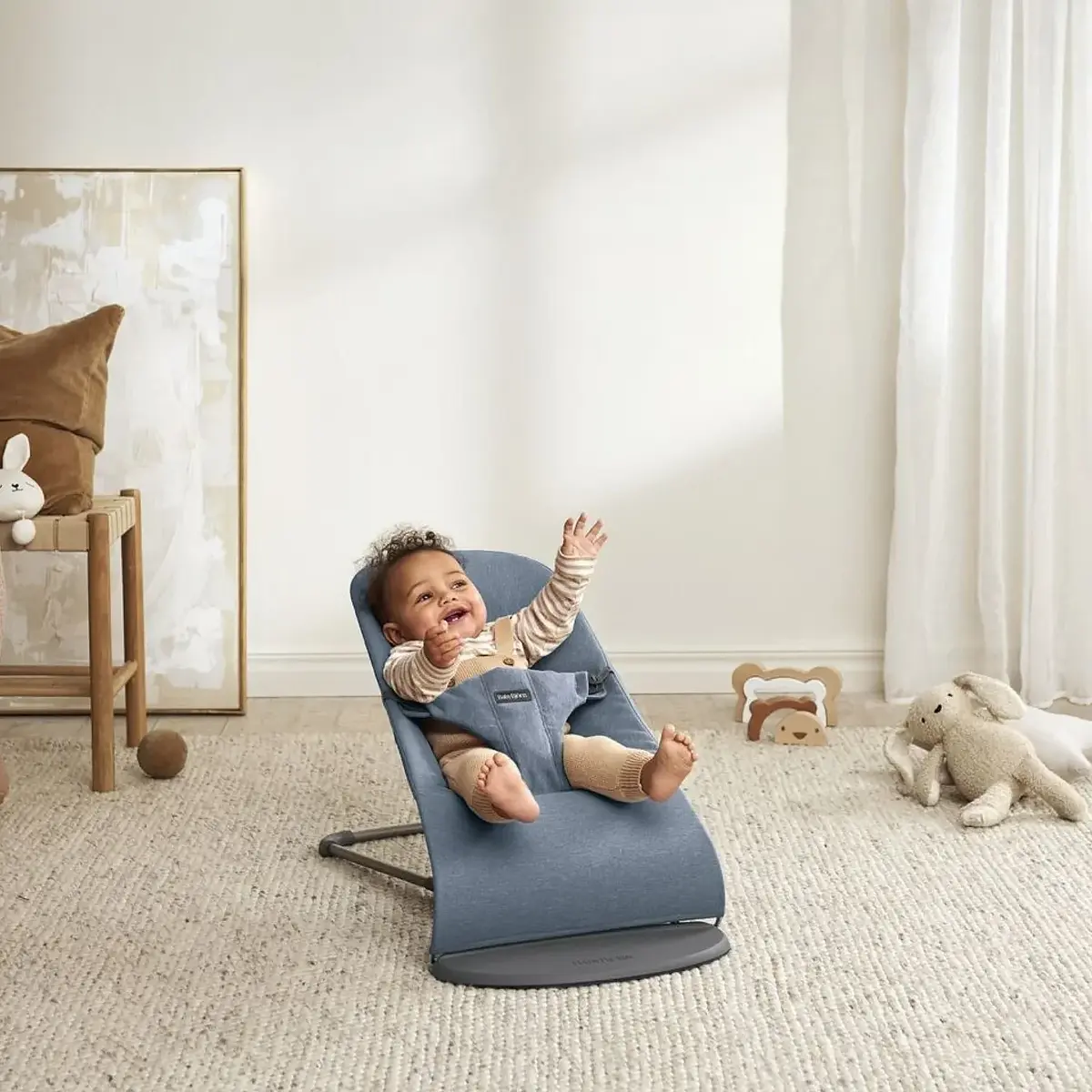 Babybjörn Bliss Ana Kucağı Woven Melange Blue