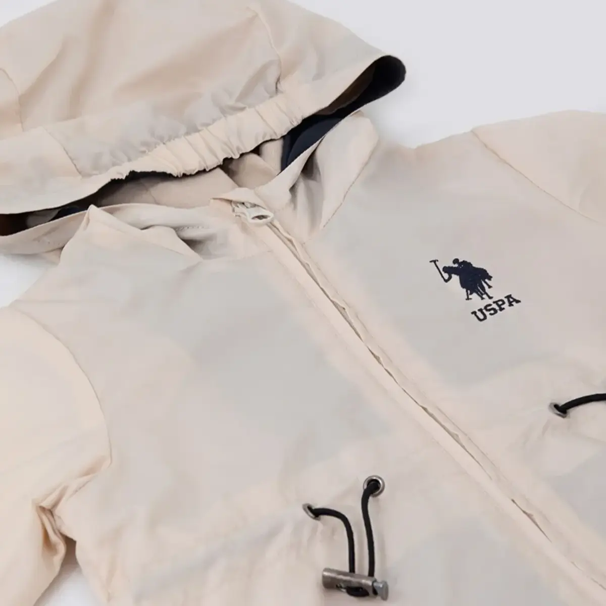 U.S. Polo Yağmurluk Krem