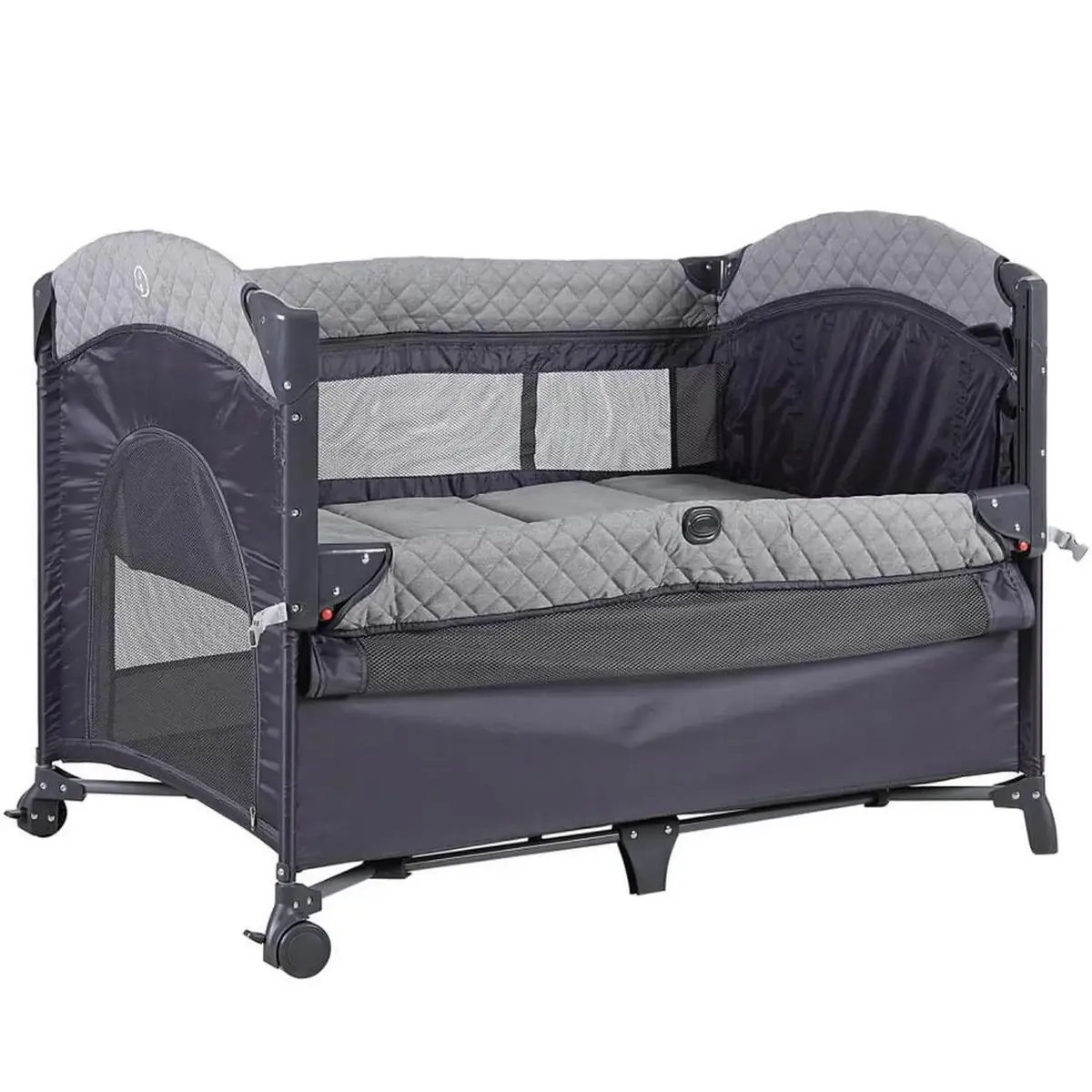 Prego 8041 Miami Basic Anne Yanı Oyun Parkıı 70x110 cm Gri