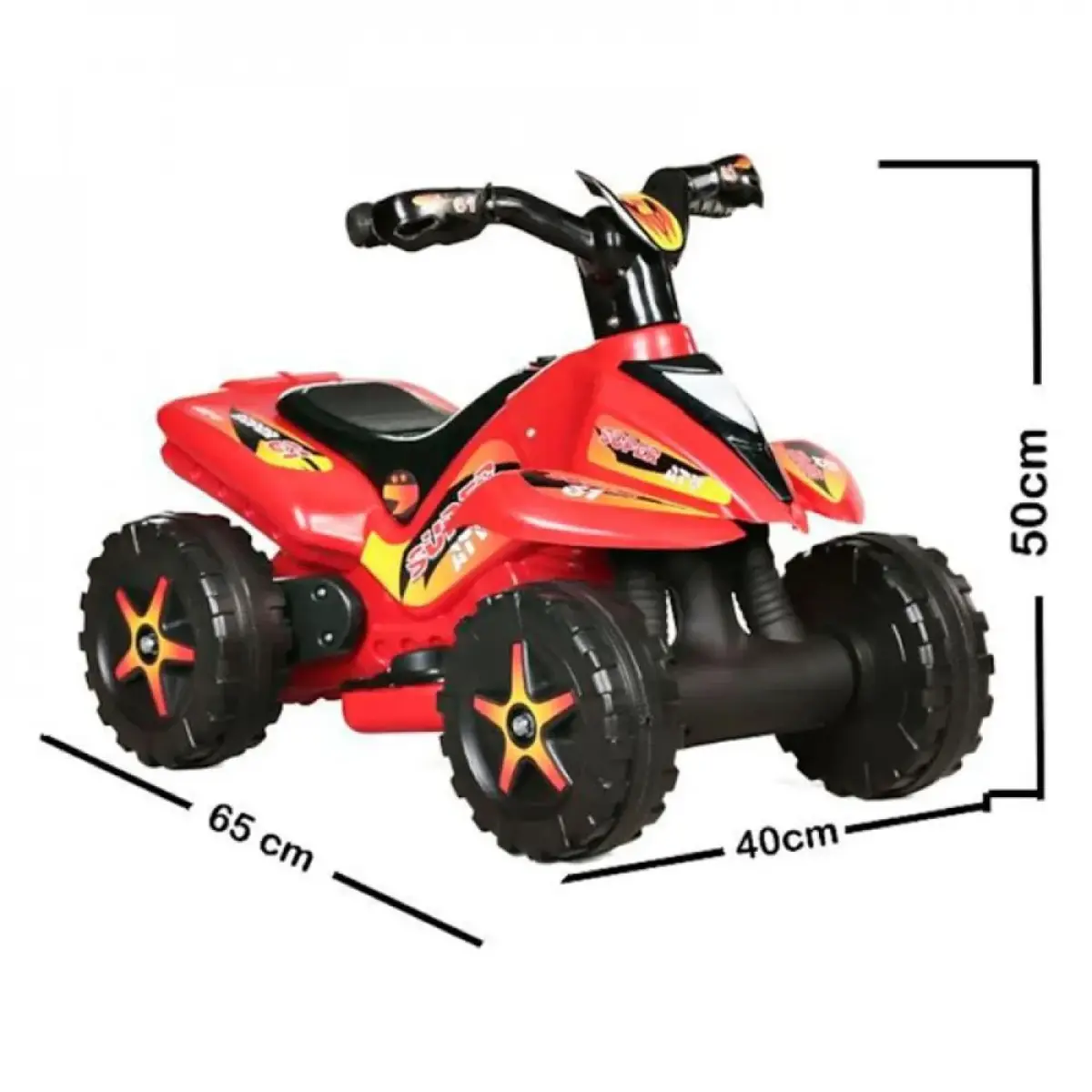 Akülü Atv 6 Volt Siyah Akülü Atv 6 Volt Siyah