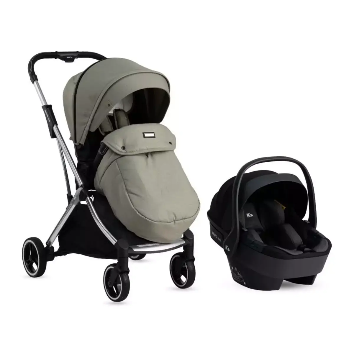 Kraft Slide I-Size Travel Sistem Bebek Arabası Green