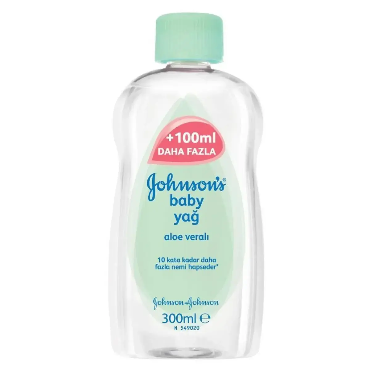 Johnson's Aloe Veralı Bebek Yağı 300 ml