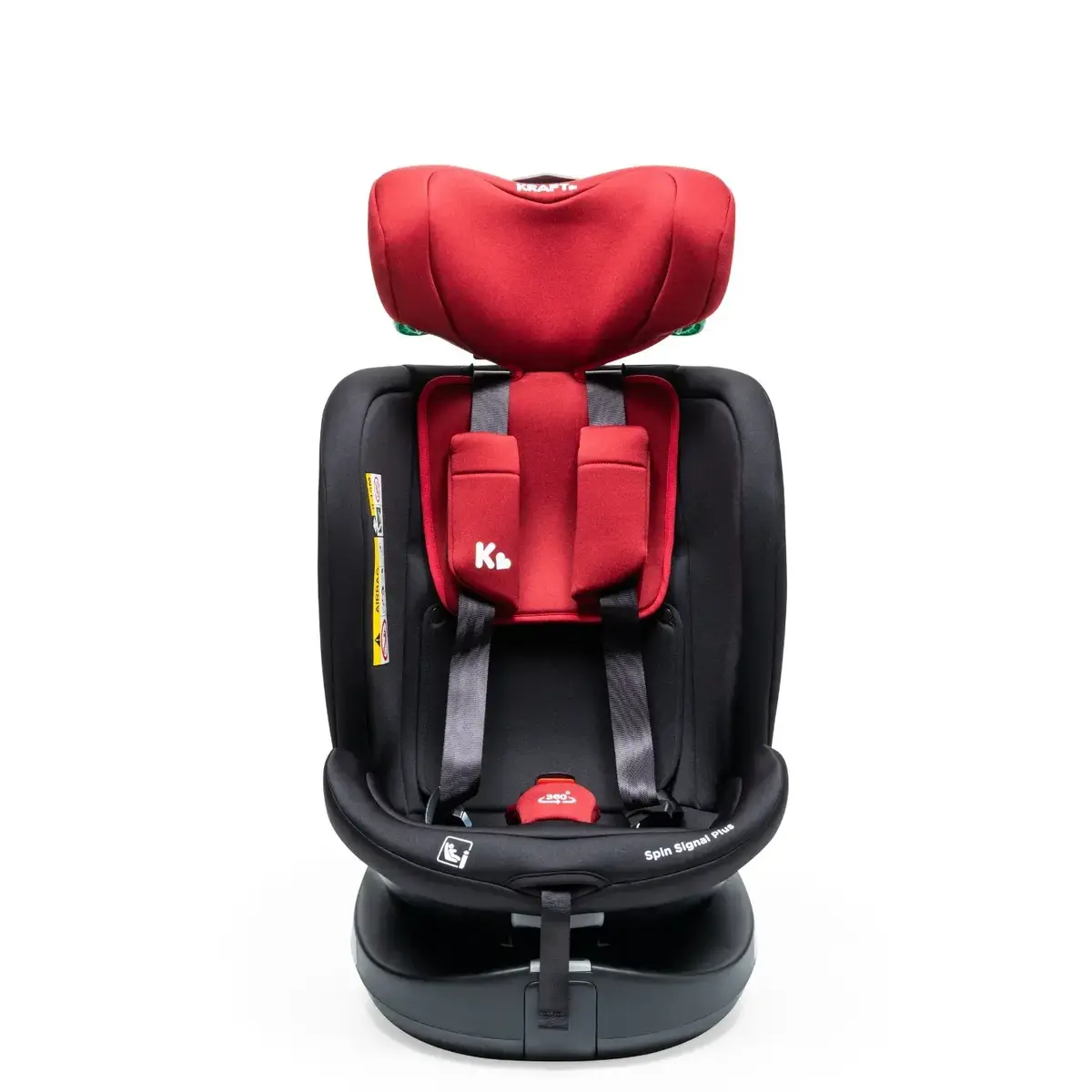 Kraft Spin Signal Plus I-Size Oto Koltuğu 0-36 Kg Red