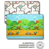 Araba Yarışı-Lokomotif Çift Taraflı Oyun Halısı 140x100x1