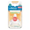 Dr Browns Options+ Geniş Ağız Silikon Biberon Emziği 2li 0+ Ay 1.Aşama