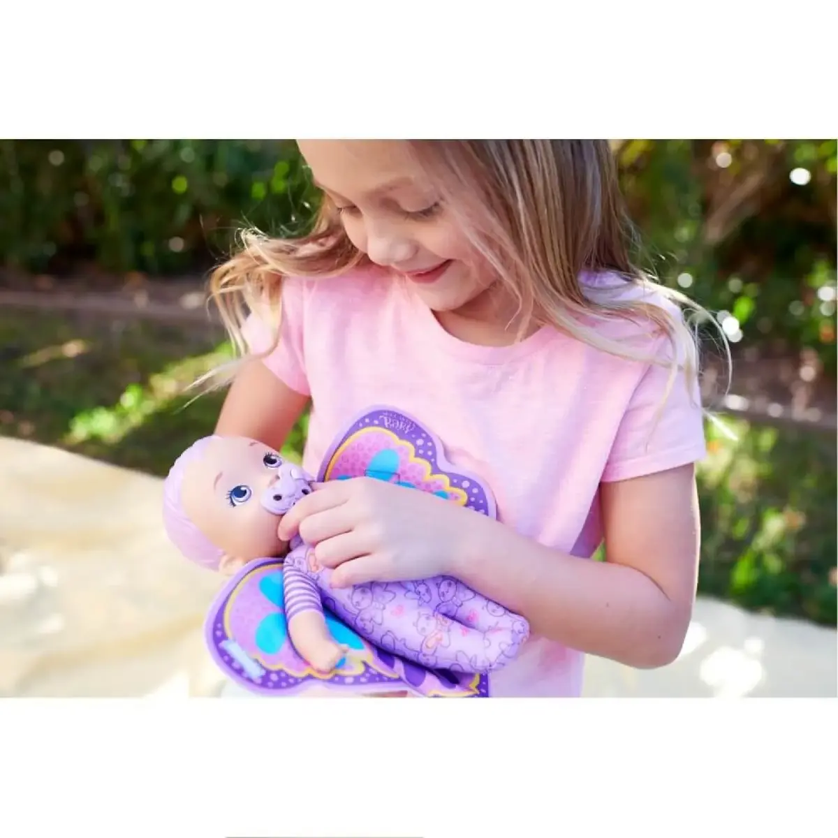 My Garden Baby İlk Kelebek Bebeğim Mor Saçlı Bebek