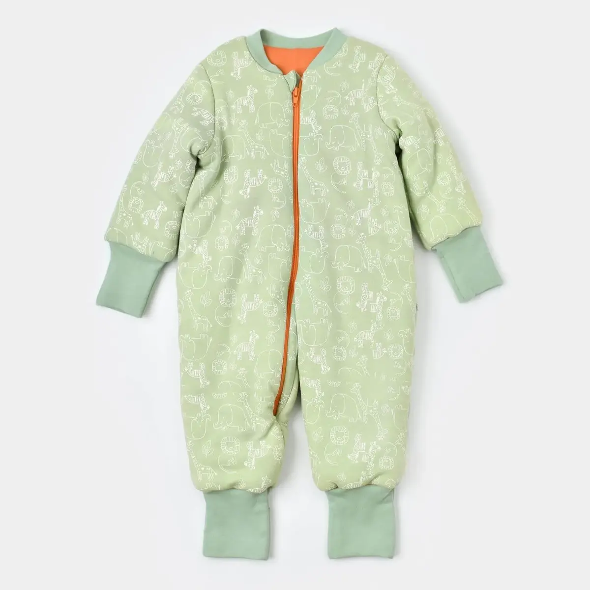 Bibaby Uyku Tulumu Zoo Is Good Lime Cream Bibaby Uyku Tulumu Zoo Is Good Lime Cream