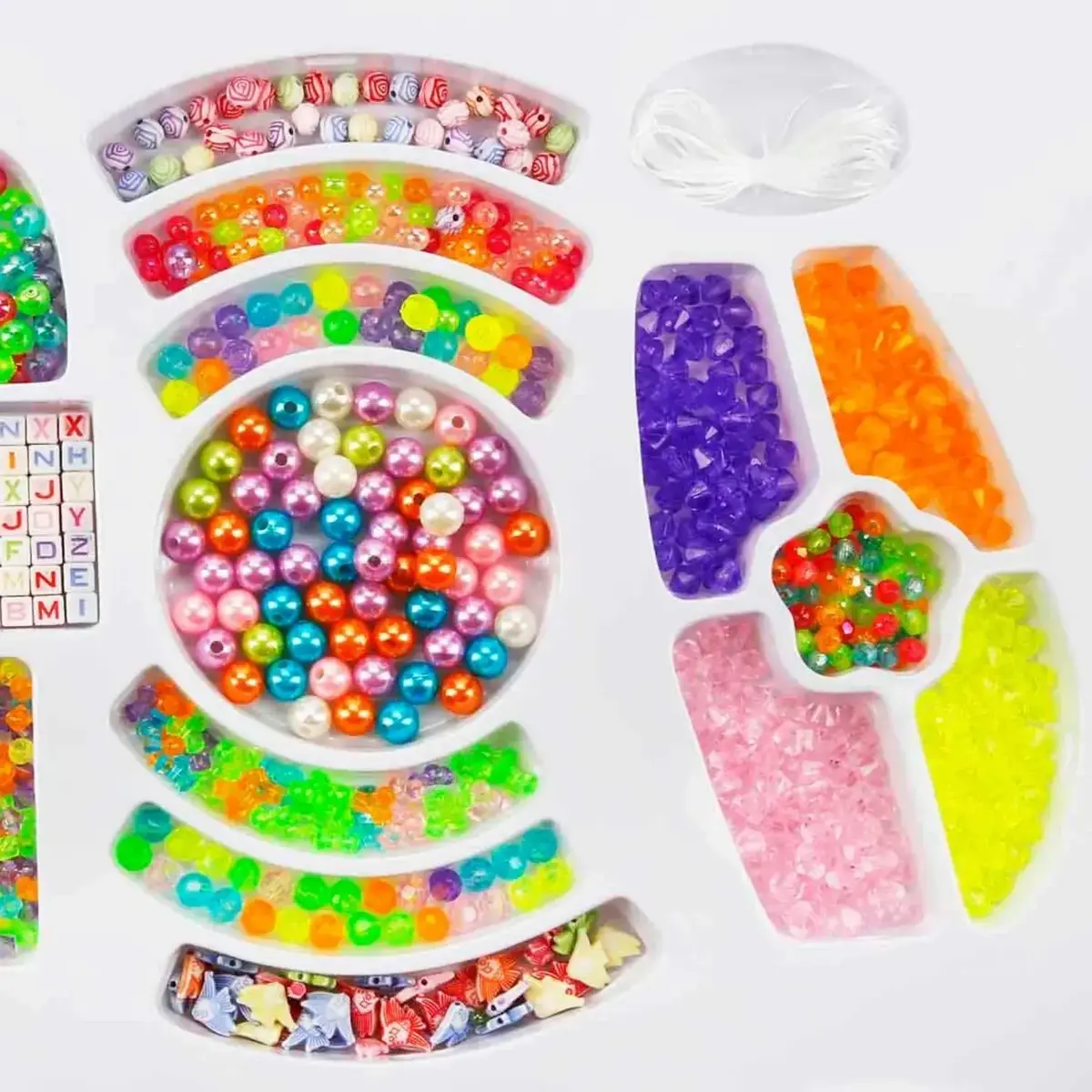 Boncuklu Hobi Takı Seti 3in1