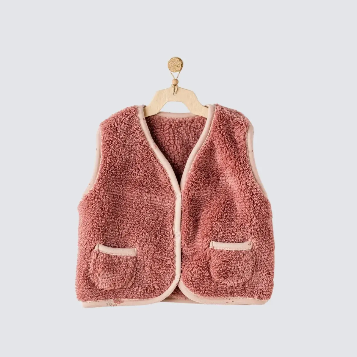Andy Wawa Yelek Welsoft Floral Baby Kırmızı