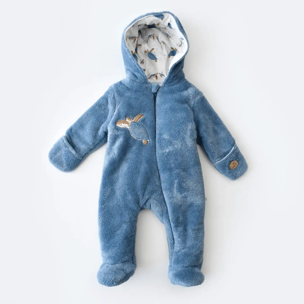 Bibaby Organik Tulum Velsoft Caretta In Live İndigo