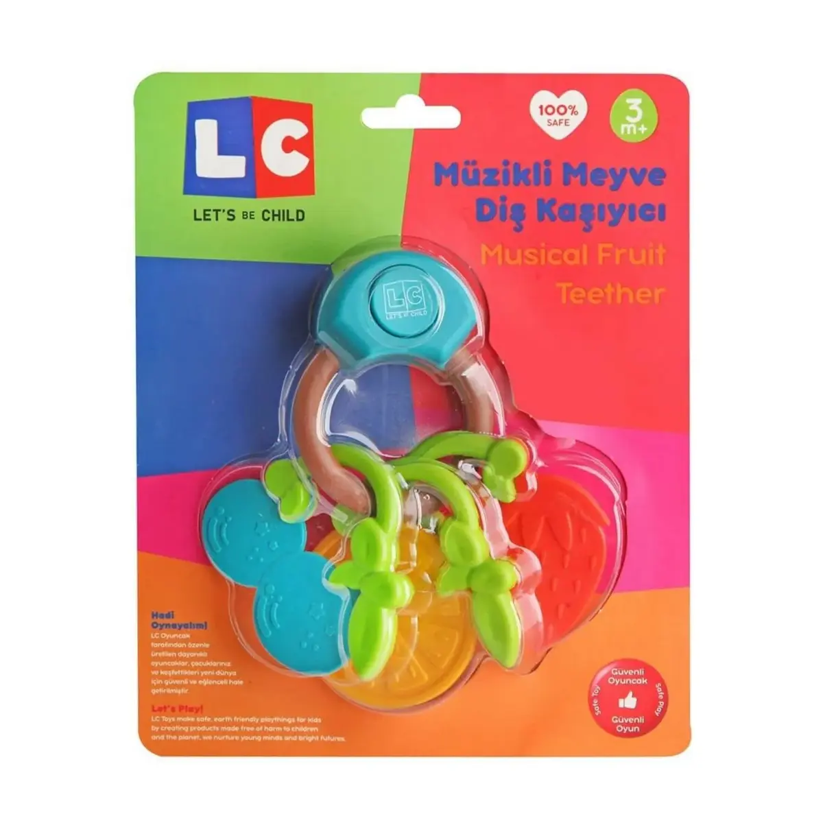 Let's Be Child Müzikli Meyve Diş Kaşıyıcı