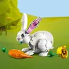LEGO Creator 3’ü 1 Arada Beyaz Tavşan 31133 Oyuncak Yapım Seti 31133