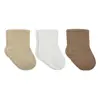Bistyle Soket Çorap Penye 3lü Dog Boy Bej - Ekru - Kahverengi