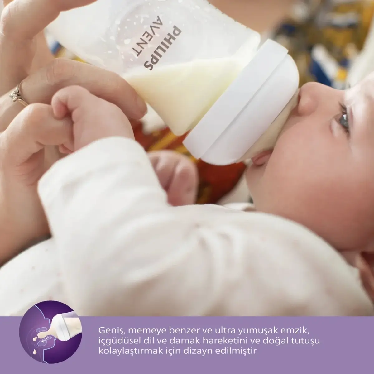 Philips Avent Doğal Tepkili Biberon Emziği 2li 4 Numara 3+ Ay