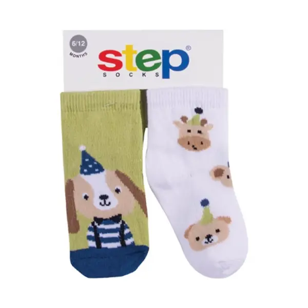 Step Çorap Soket 2li Pary Dog
