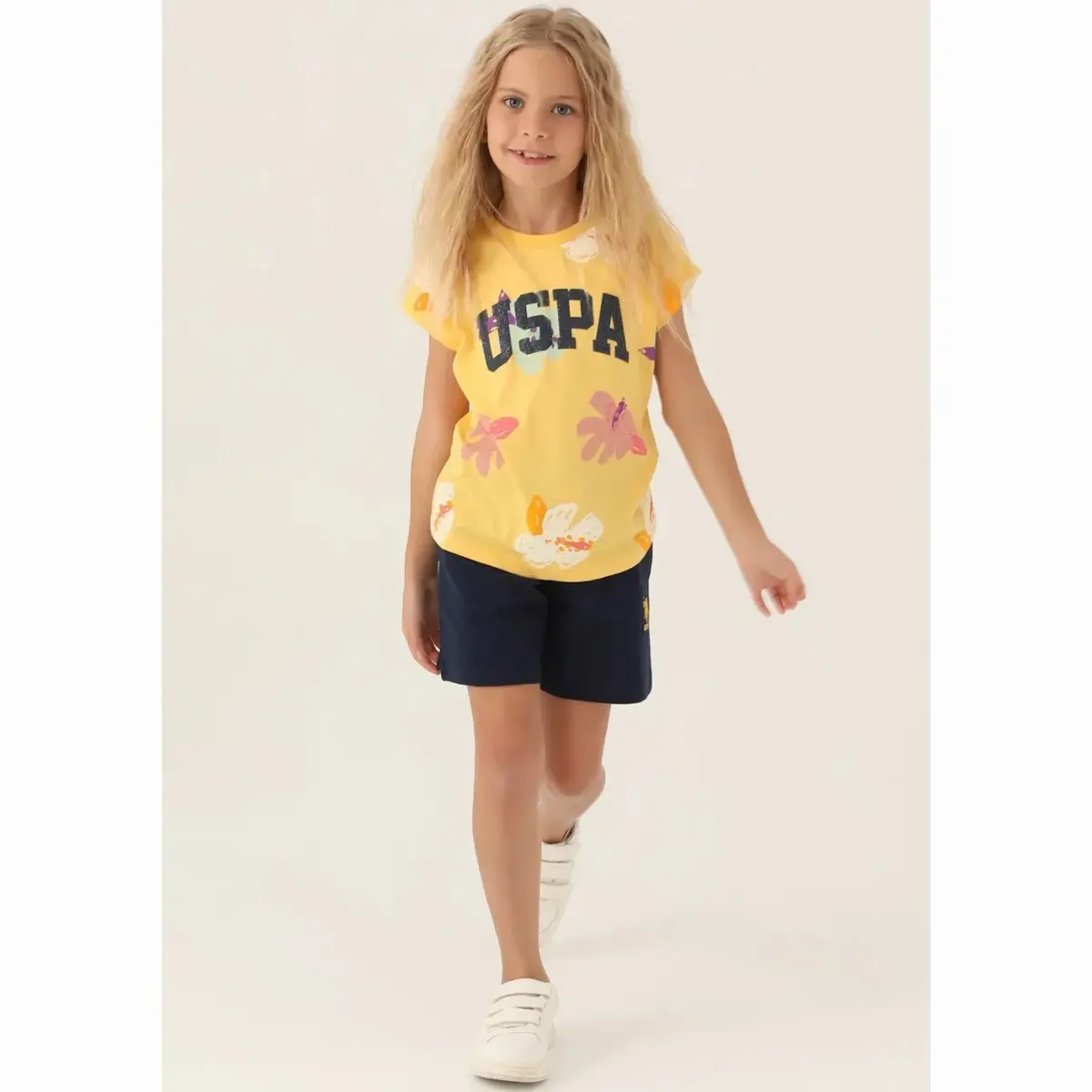U.S. Polo 2li Takım Şortlu Kavun
