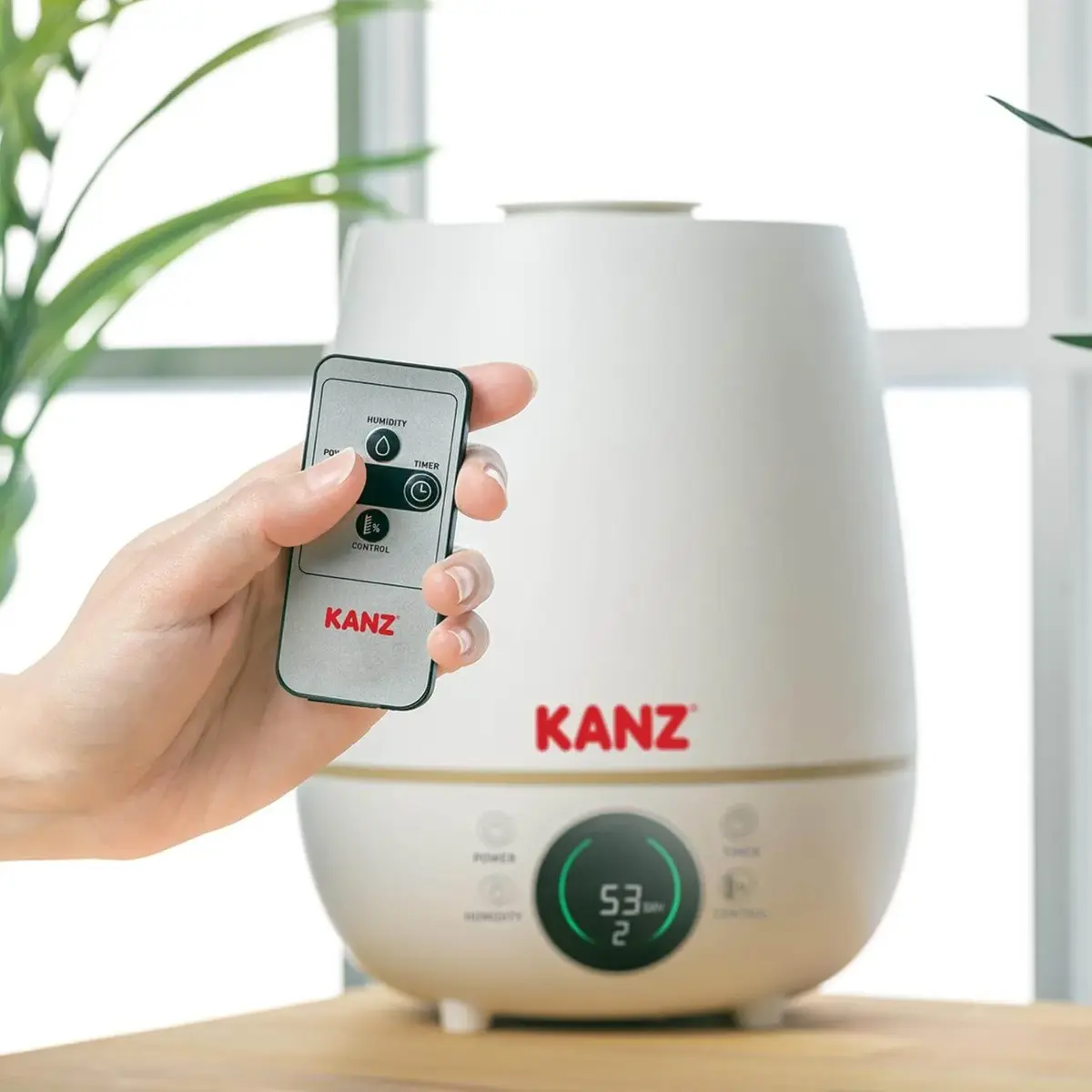 Kanz Dijital Üstten Doldurmalı Buhar Makinesi