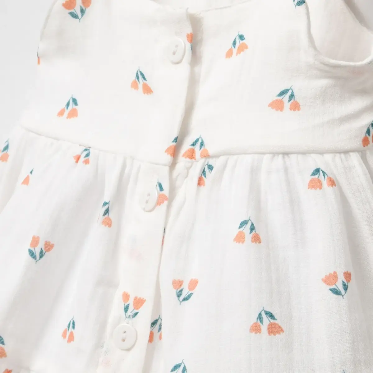 Overdo Elbise Çantalı Müslin Beyaz