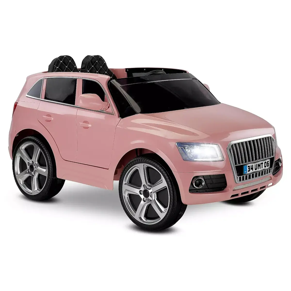 Babyhope 437-Q Akülü Araba Pembe