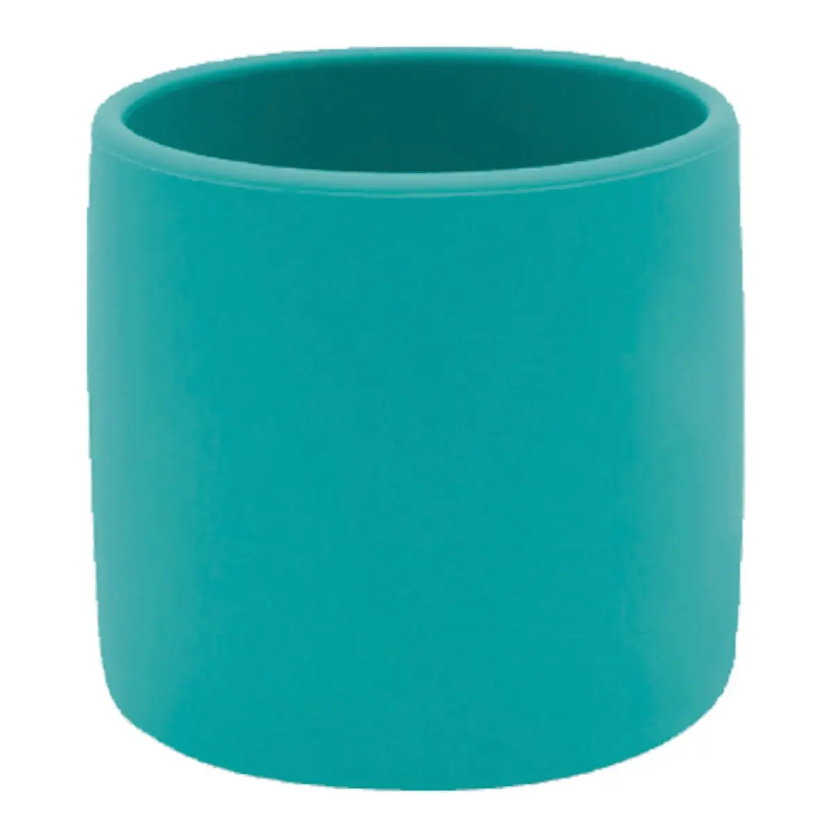 OiOi Mini Silikon Bardak 6+ Ay Aqua Green