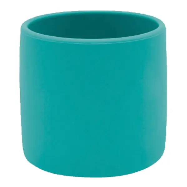OiOi Mini Silikon Bardak 6+ Ay Aqua Green