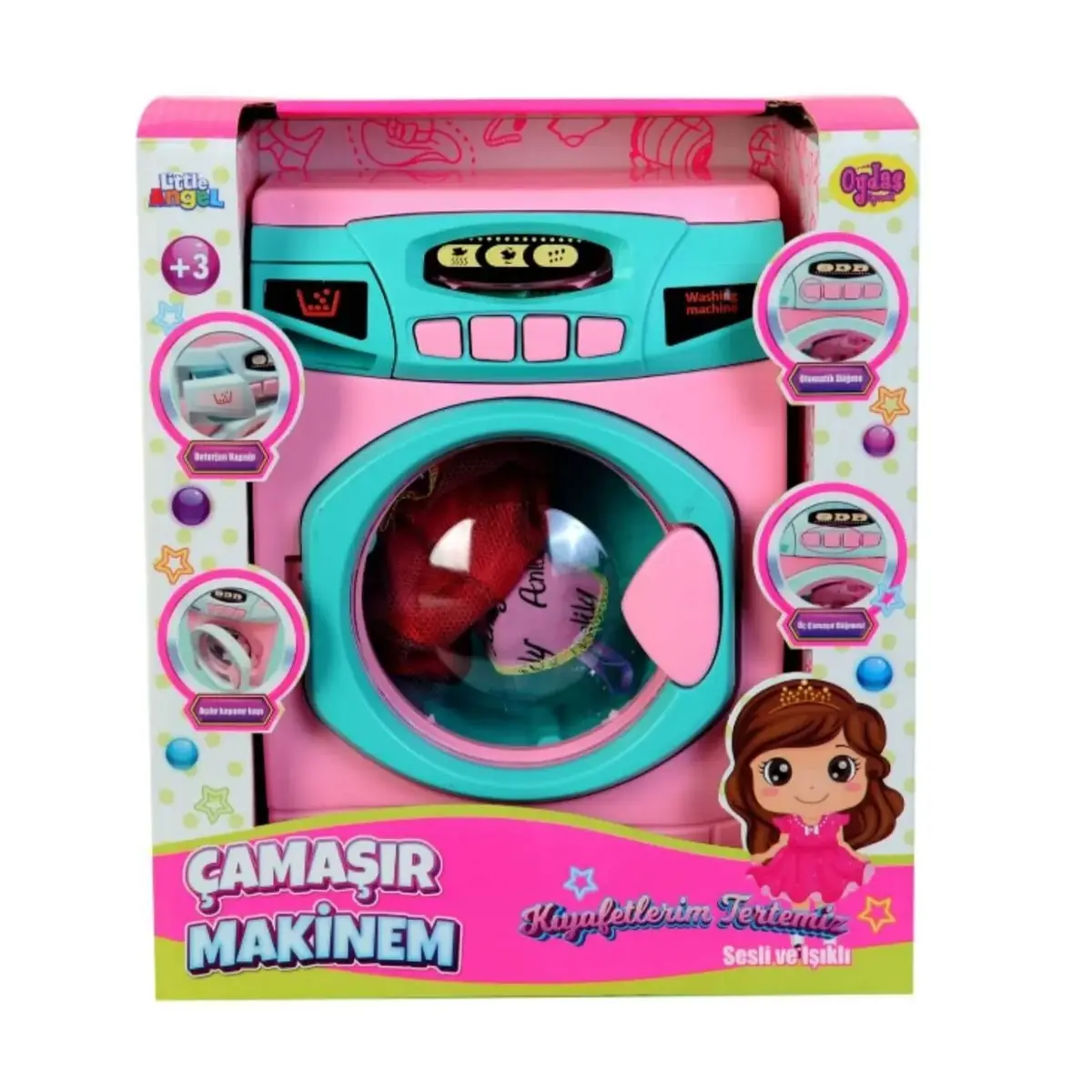 Çamaşır Makinesi Büyük Pilli