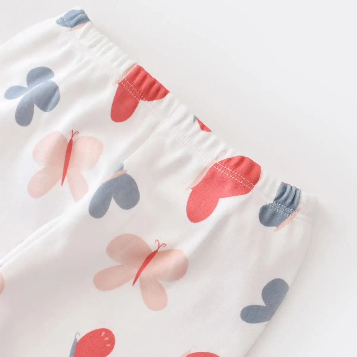 Bibaby Organik Zıbın Takımı Wild Flowers Coral