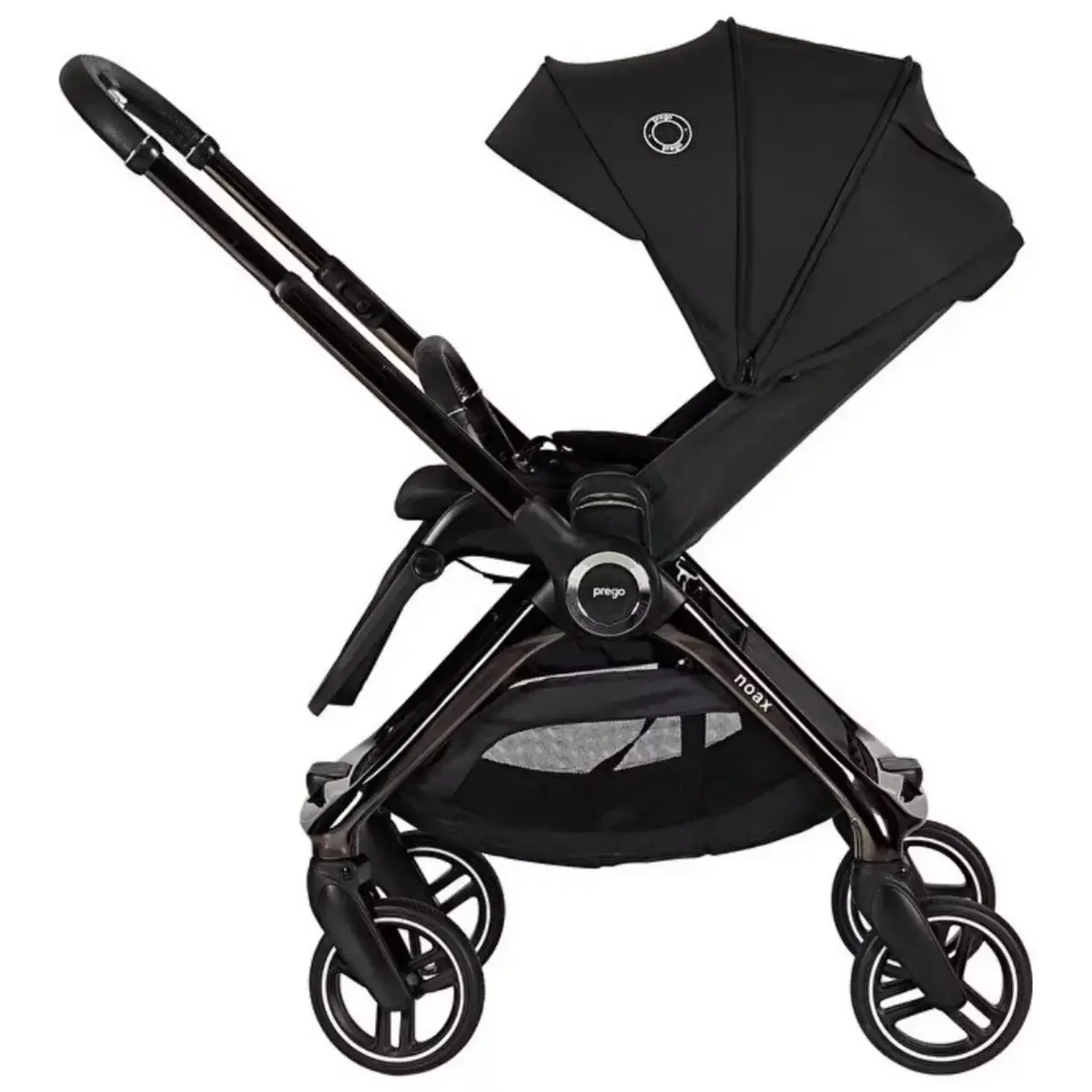 Prego 2440 Noax Zenofix Travel Sistem Bebek Arabası Siyah