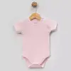 Angeltouch Body Kısa Kol Penye Pembe