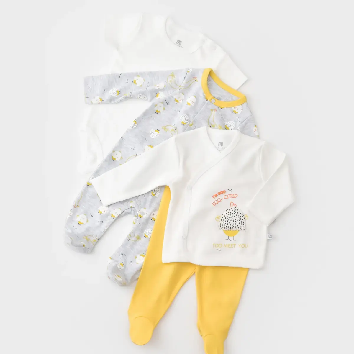 Bibaby Hastane Çıkışı 10lu Chick And Chick Sarı - Kar Melanj