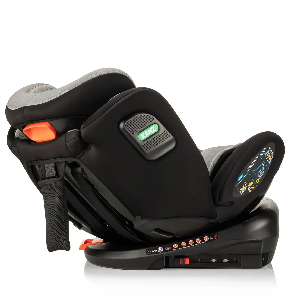 Kanz Comfort Oto Koltuğu 0-36 Kg Siyah