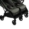 Kraft Duplo İkiz Bebek Arabası Black