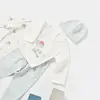 Bibaby Organik Zıbın Takımı Pretty Ears Bunny Prematüre Mint - Ekru
