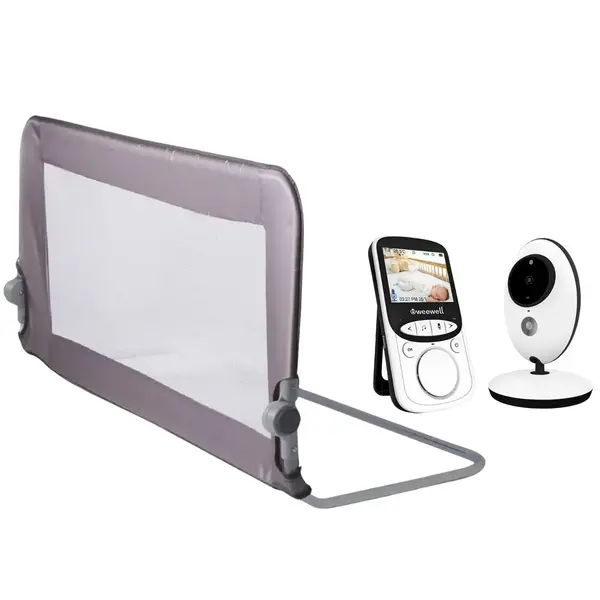 Weewell WMV815 Dijital Bebek Kamerası + Furkan Yatak Bariyeri 122*52 cm 