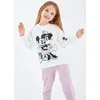Minnie Mouse Eşofman Takımı Krem