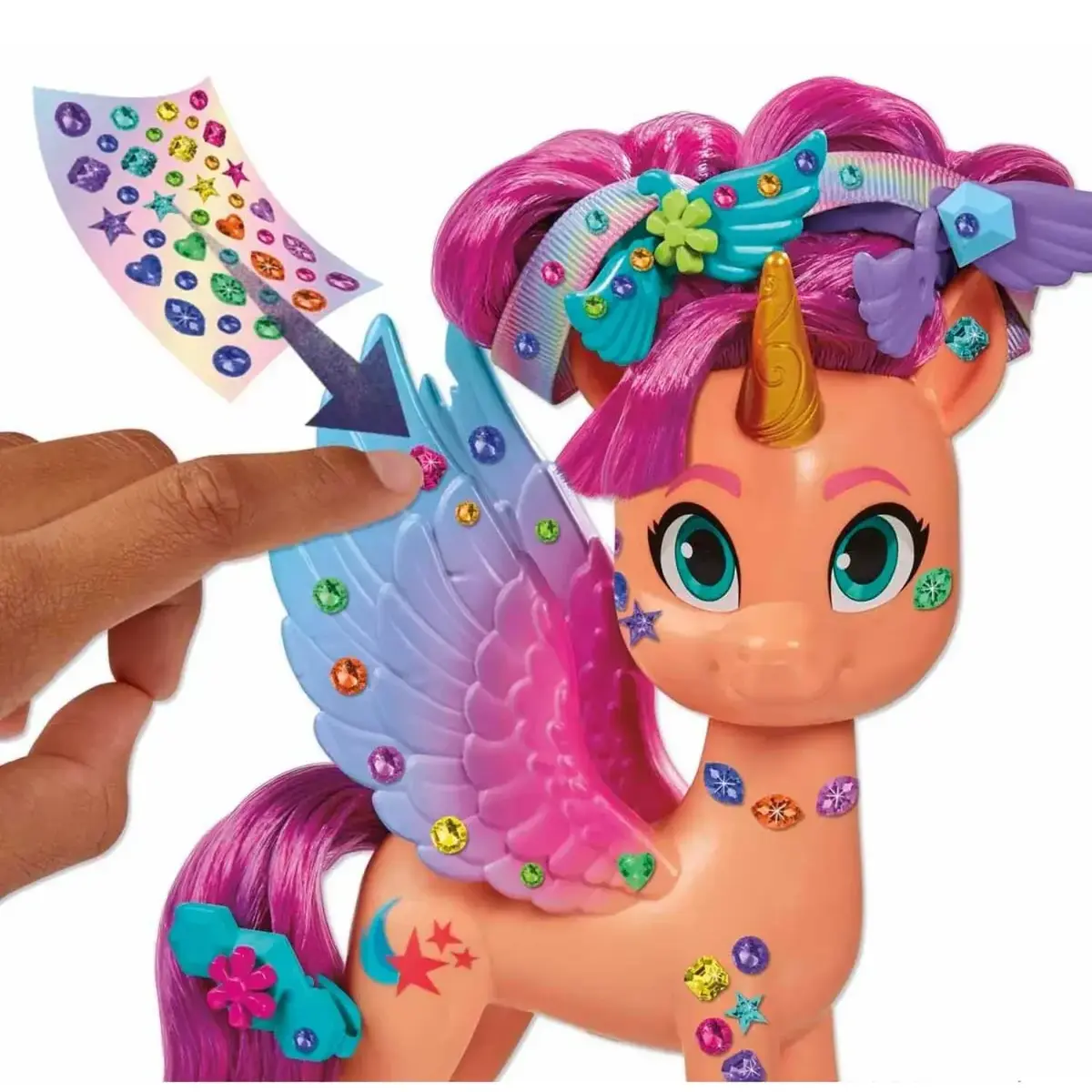 My Little Pony Kurdele Saç Tasarımlı Sunny