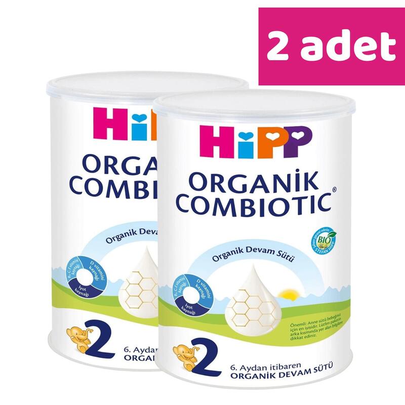 Hipp 2 Organik Combiotic Devam Sütü 350 gr x2