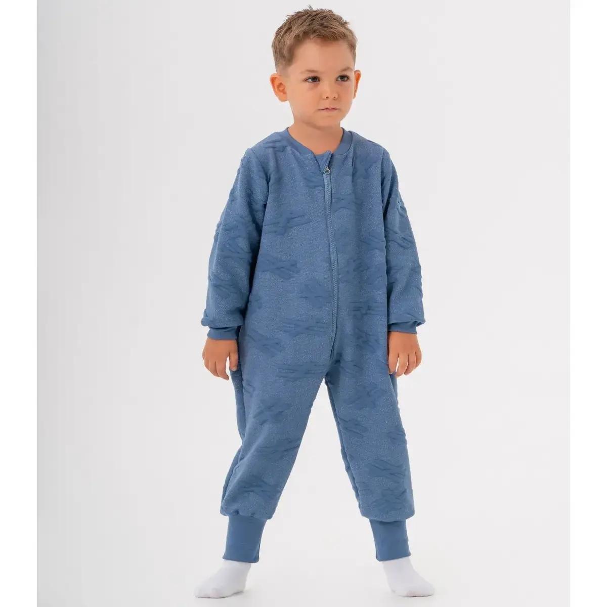 Moi Noi Uyku Tulumu Kapitone Mavi