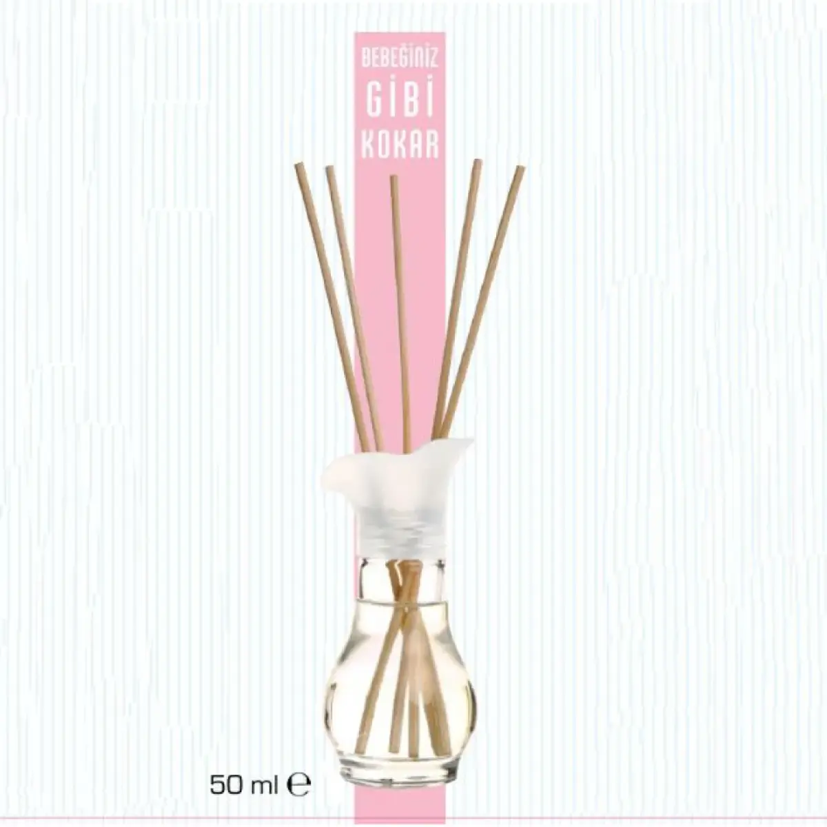 Baby Mall Bambu Çubuklu Oda Parfümü 50ml Pembe 