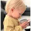 OiOi Mini Silikon Bardak 6+ Ay Bubble Beige