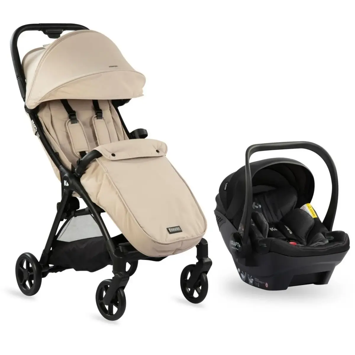 Kraft York Travel Sistem Bebek Arabası Beige