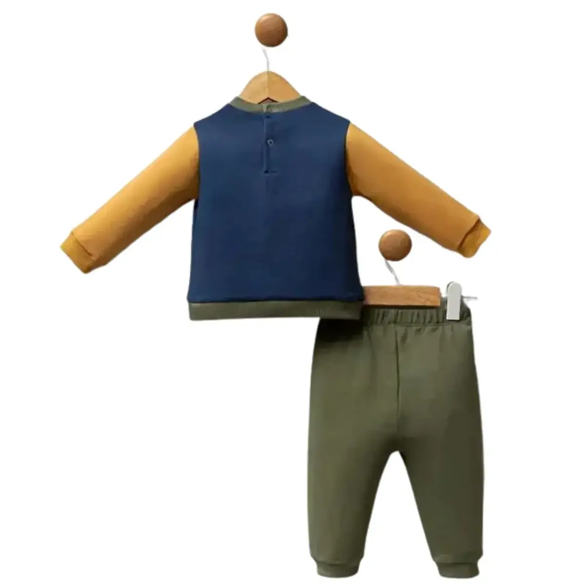 U.S. Polo 2li Takım Koyu İndigo Hardal