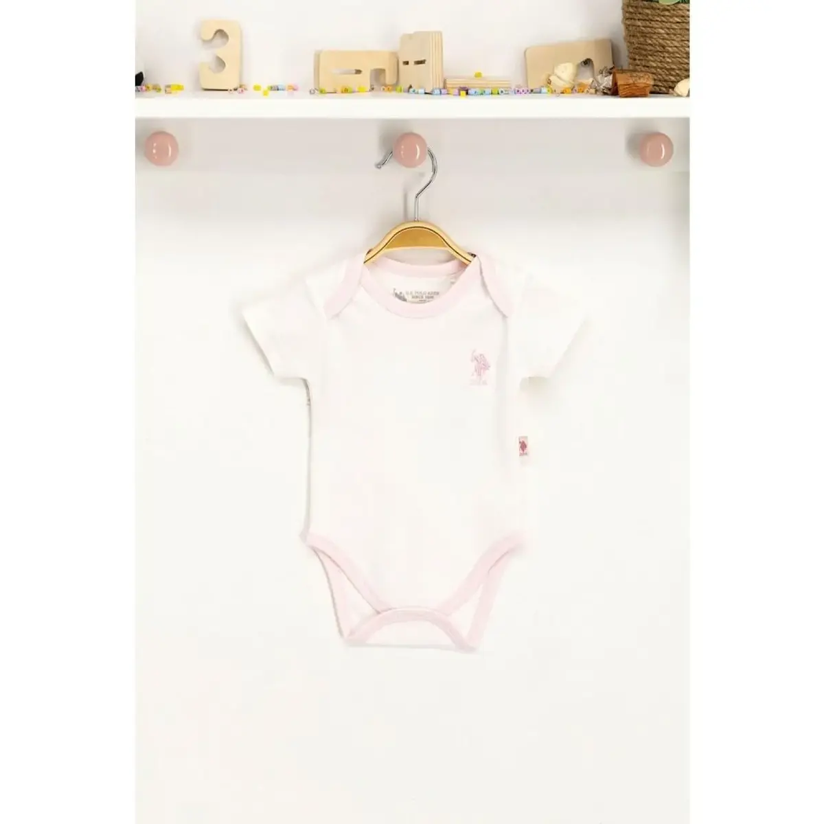 U.S. Polo Body Kısa Kol Krem U.S. Polo Body Kısa Kol Krem