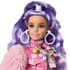 Barbie Extra Mor Saçlı Bebek