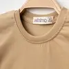 Winimo T-Shirt Smile Baskılı Sütlü Kahve