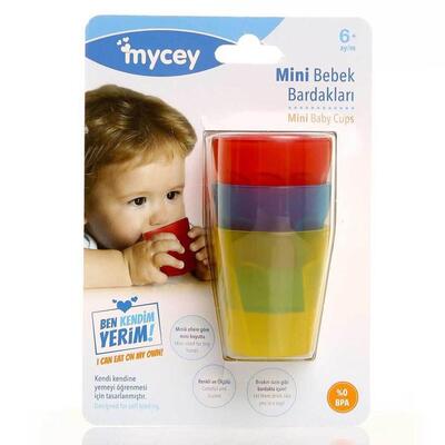 Mycey Mini Bebek Bardakları 3lü