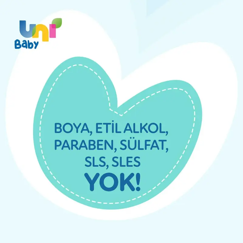 Uni Baby Bebek Şampuanı 700 ml (Yeni) x3